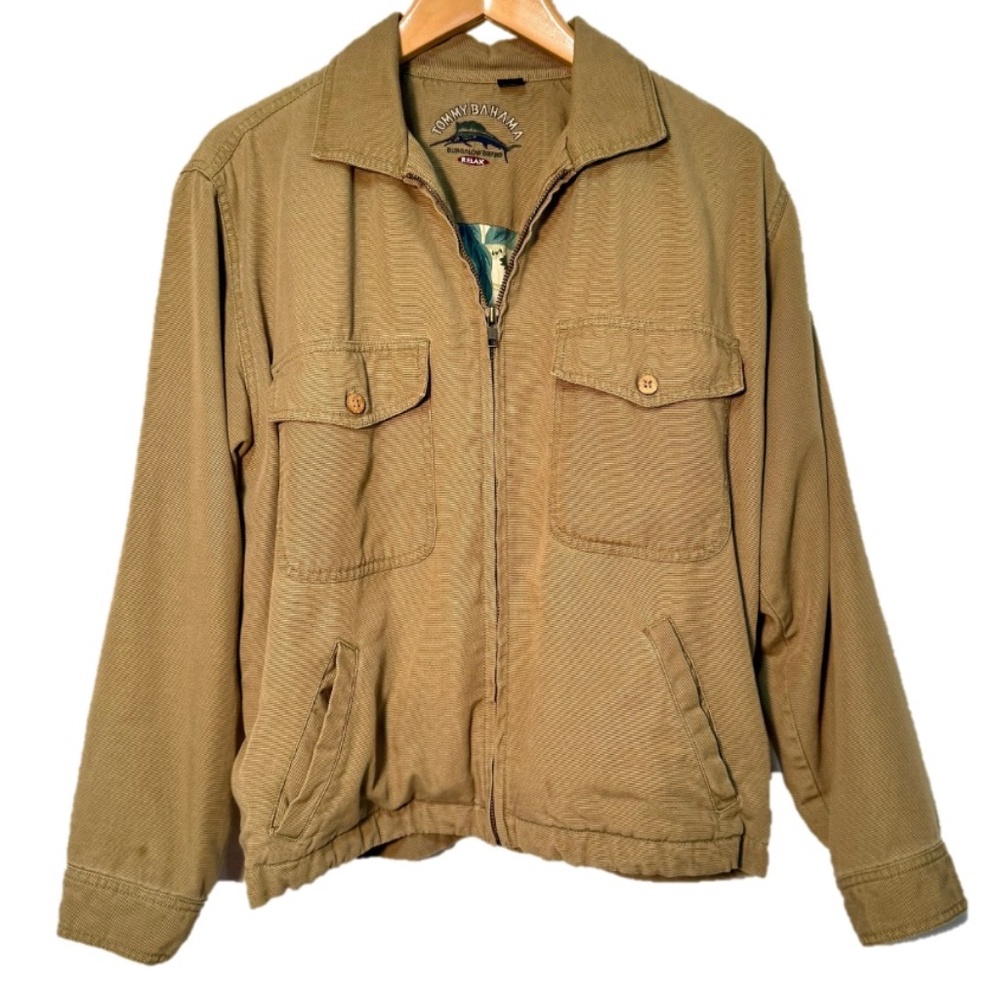 Vintage Tommy Bahama Bungalow Brand Lined Jacket - S
